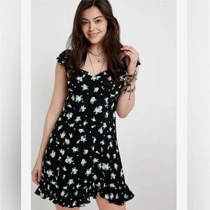 Free People Like A‎ Lady Printed Mini Dress